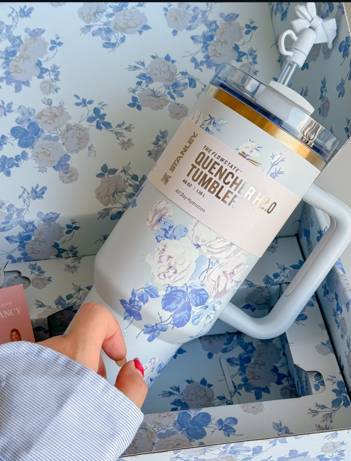 Stanley Mug Tumbler New Style Flower Cup Stanley