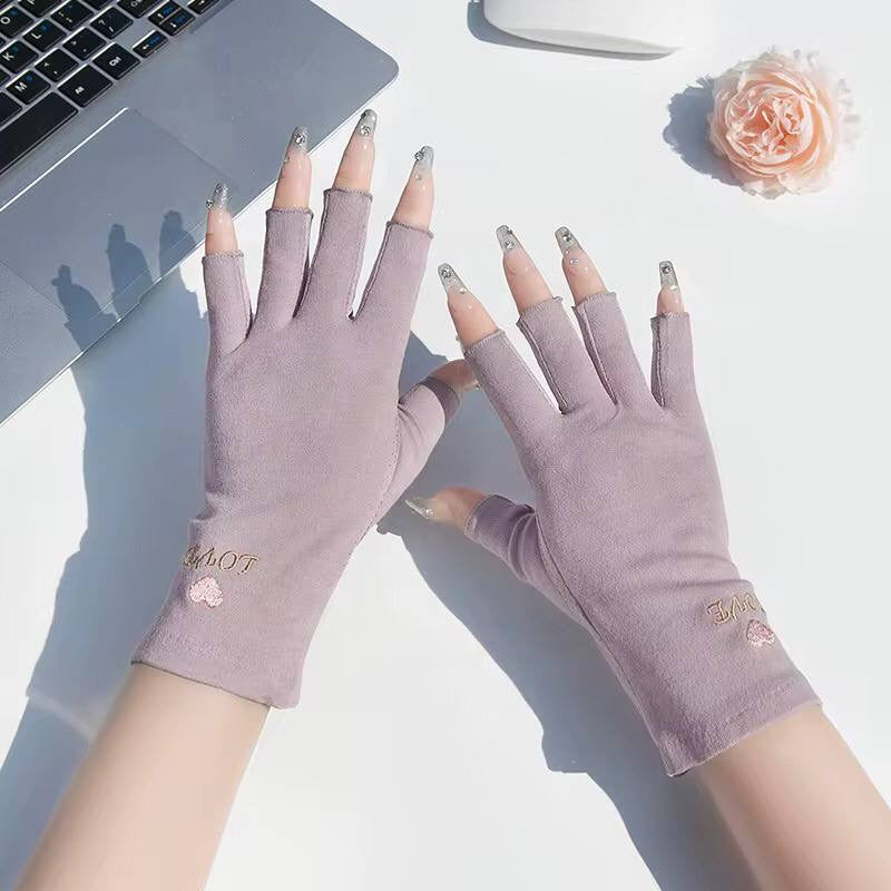 Anti UV Radiation Gel dryer machine rats protection /application Safety Gloves