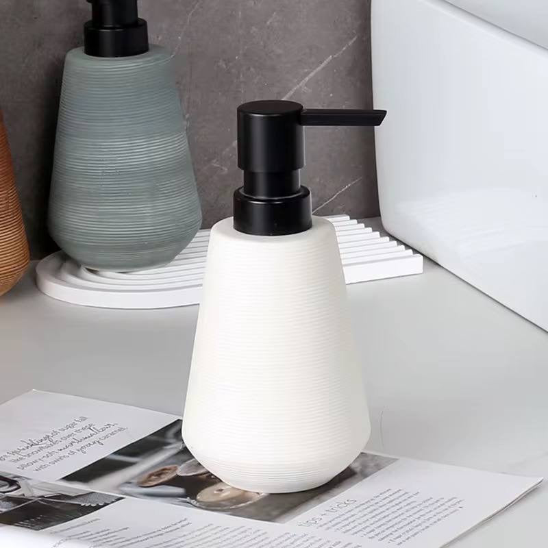 Ceramic soap dispenser