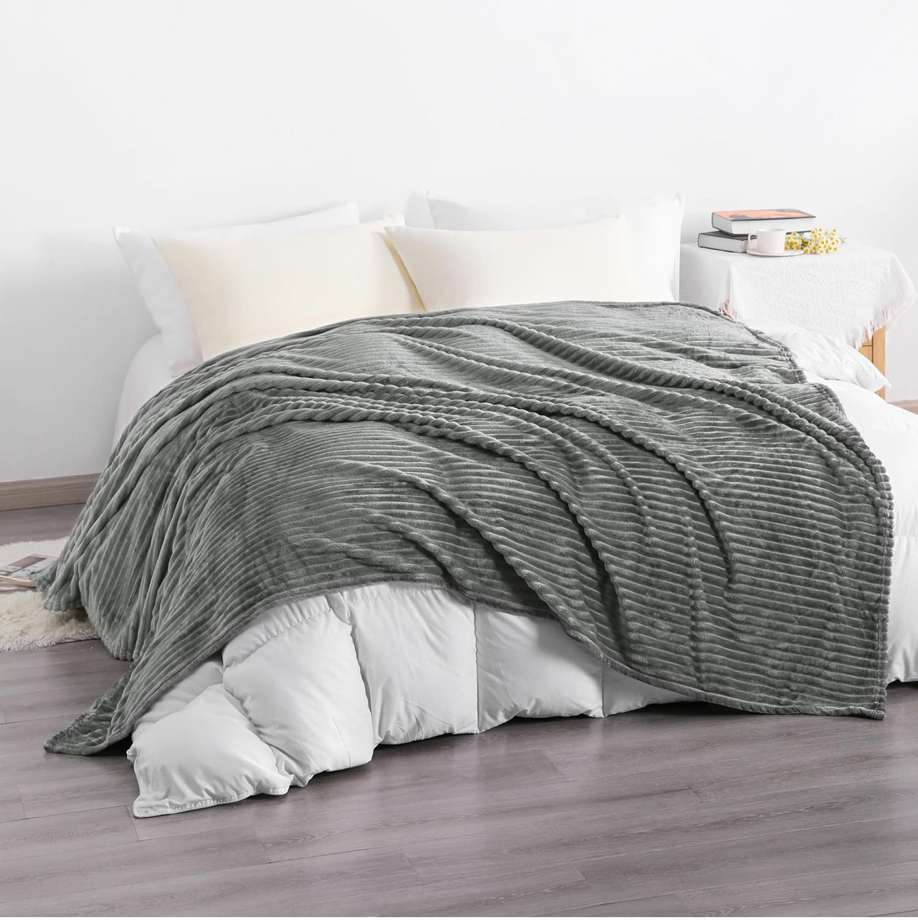 plain velvet fleece blankets