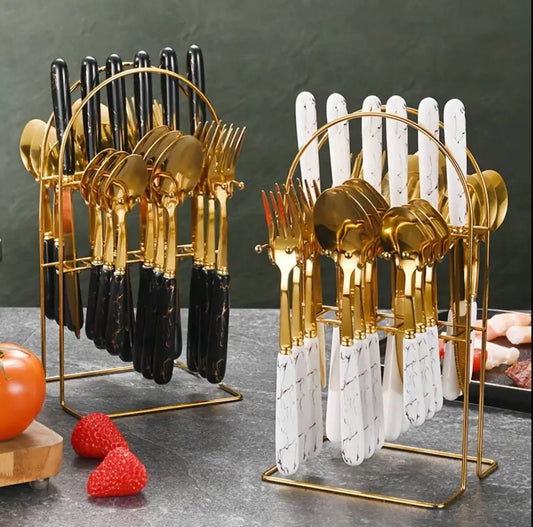 Stainless Steel Tableware Set
