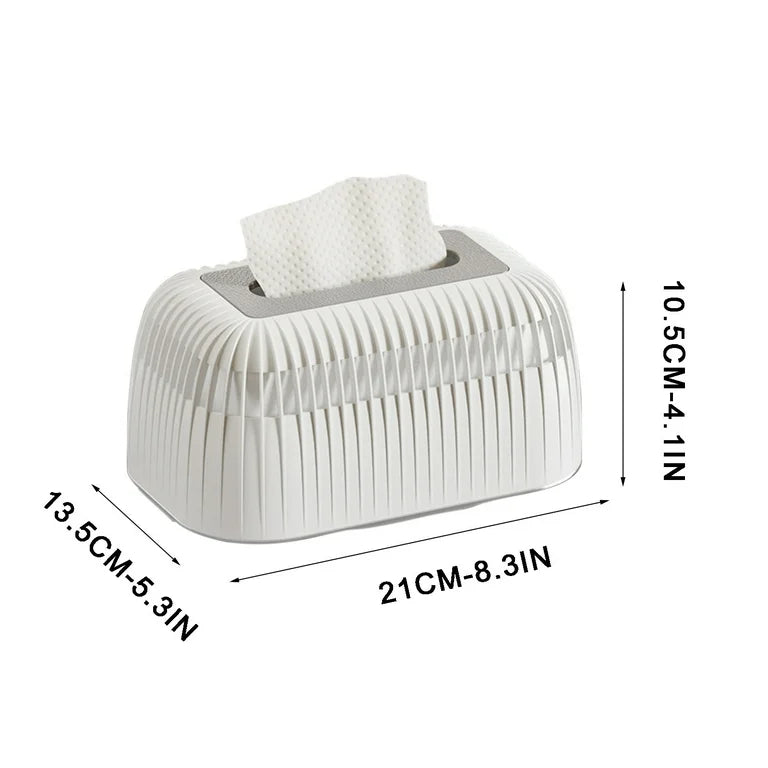 Stripped tissue / serviette  box