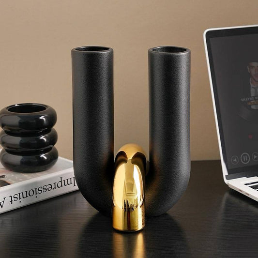 Creative U Shape  Ceramic Decor Piece
