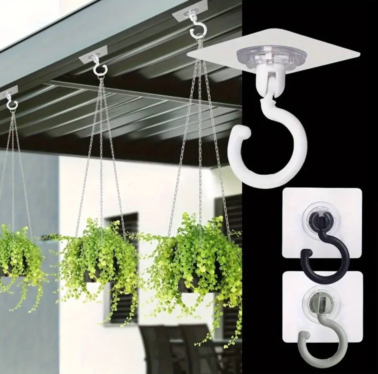 no drilling multiple purposes mosquito net hooks
3pcs