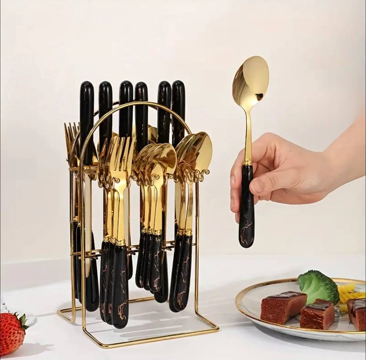 Stainless Steel Tableware Set