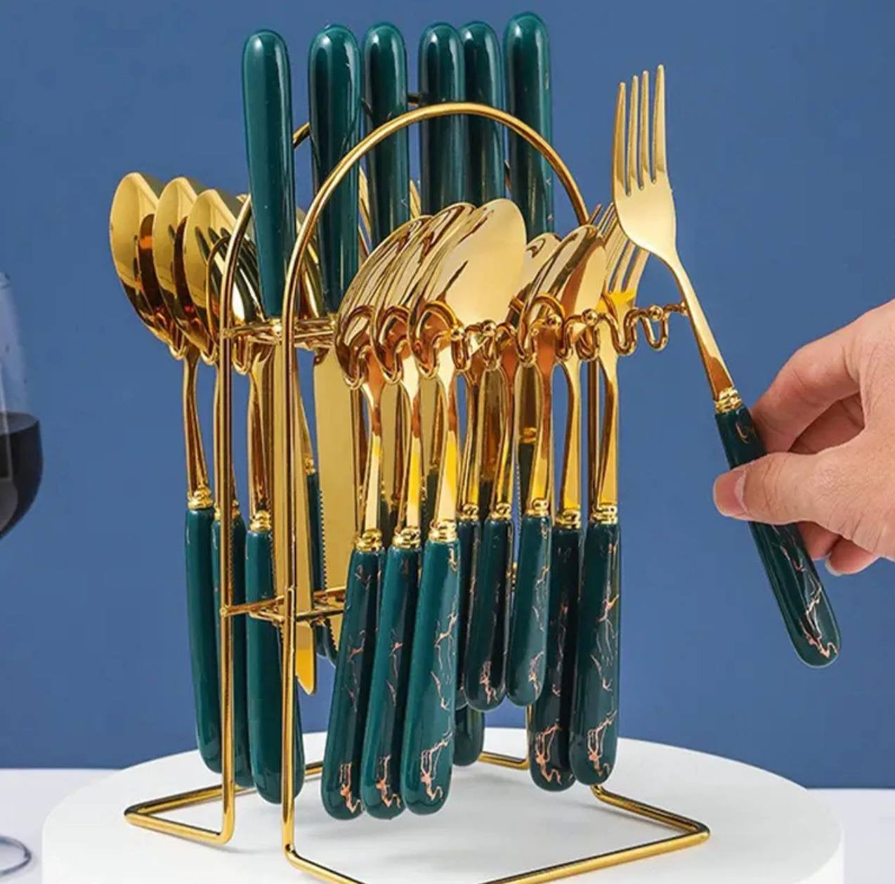 Stainless Steel Tableware Set