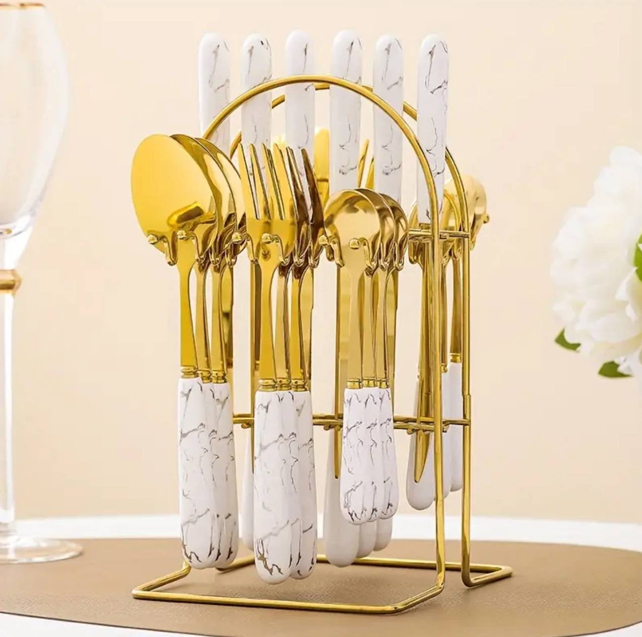 Stainless Steel Tableware Set