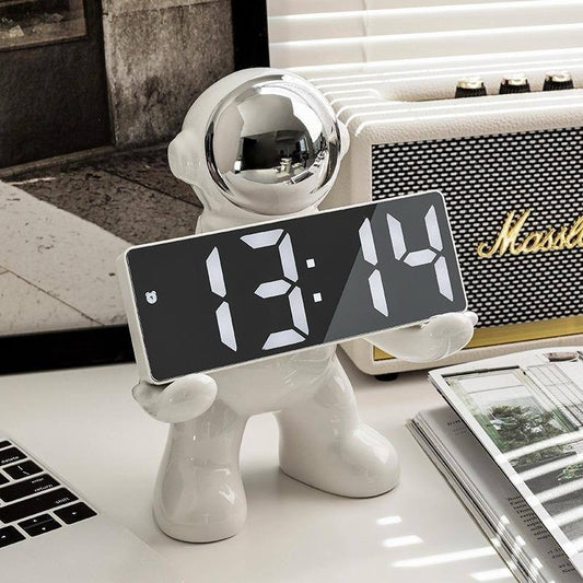 Creative astronaut clock