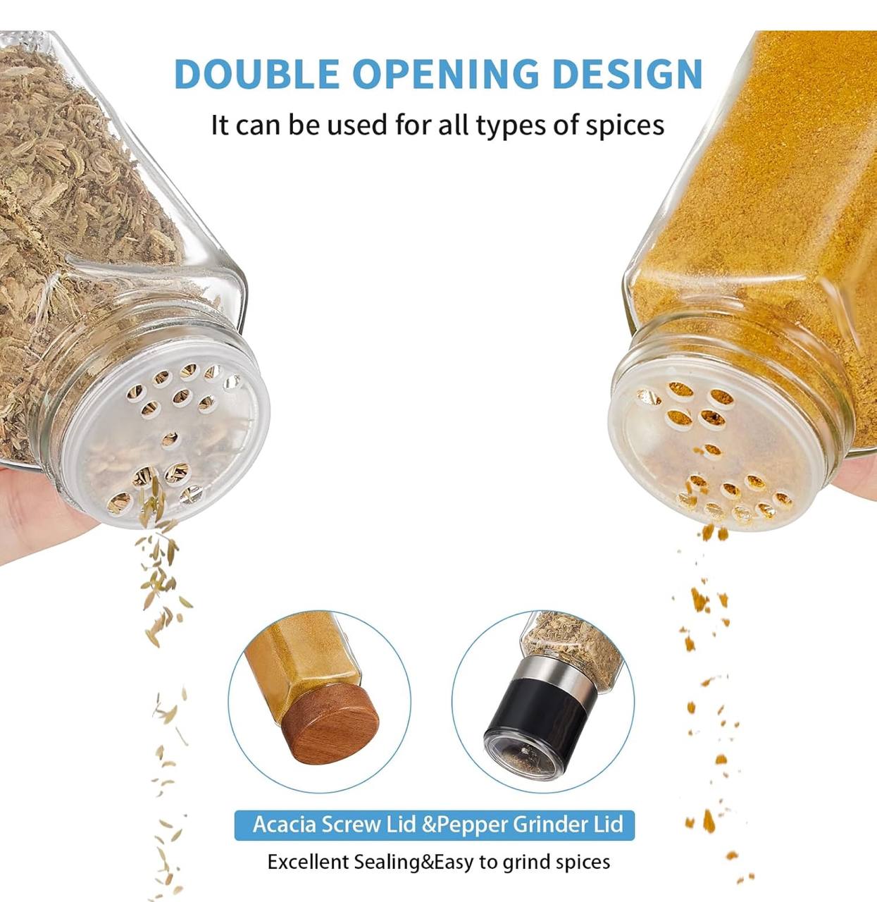 29pcs SET GLASS STORAGE JARS WITH BAMBOO LID