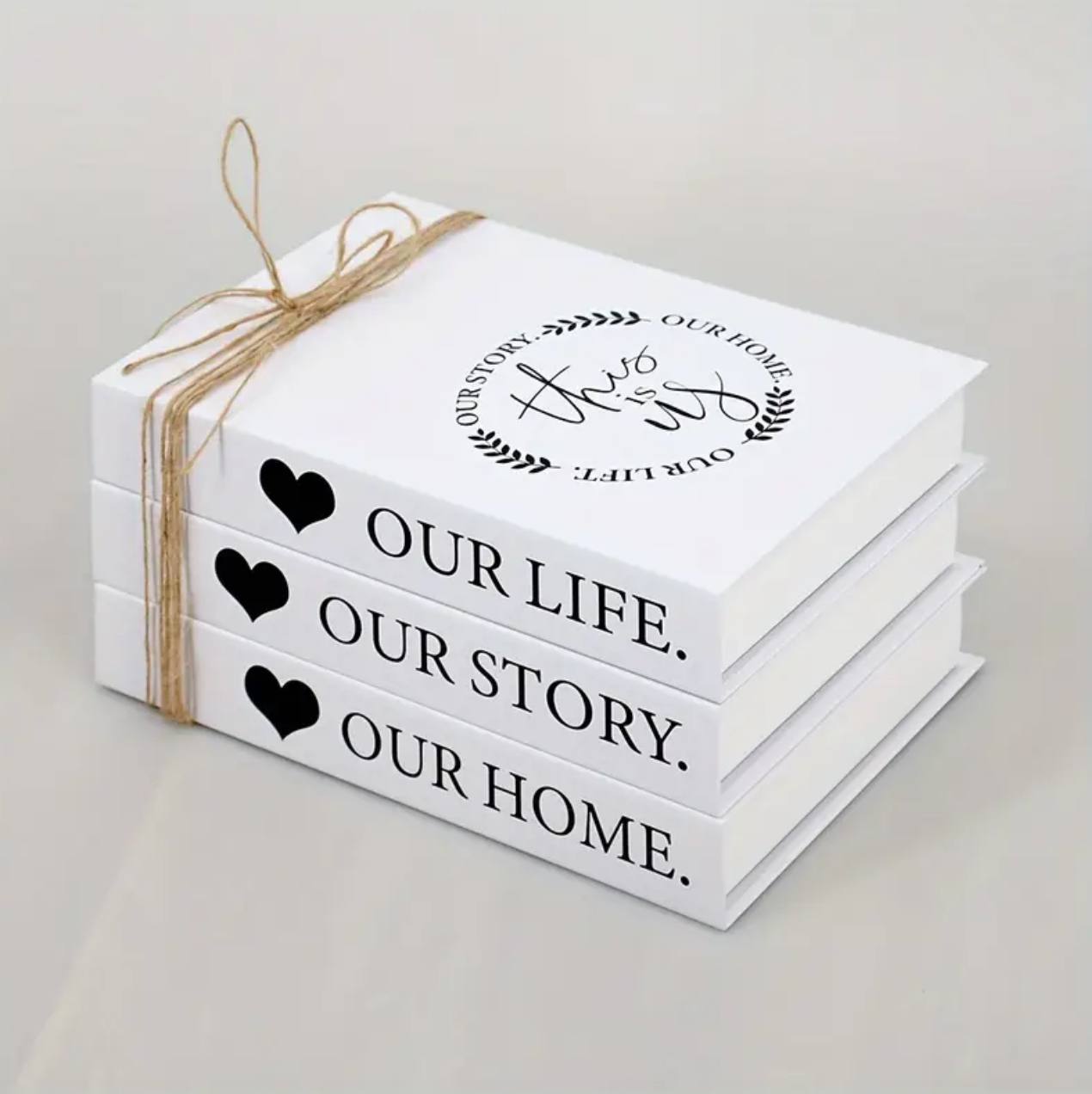 Decorative books for modern home decor