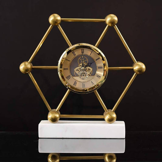 Antique Decorative Desk Roman metallic clock