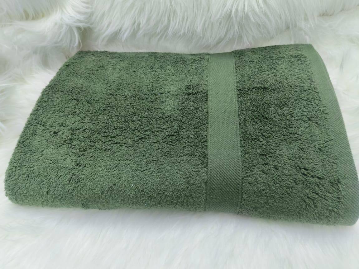 colored  cotton towels