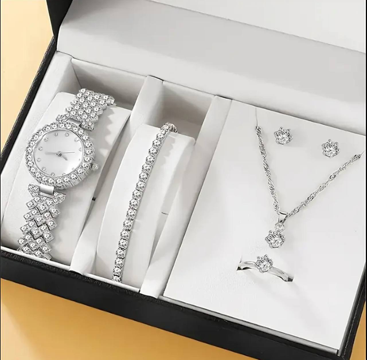 6in1 Rhinestone Elegant Ladies Gift Set