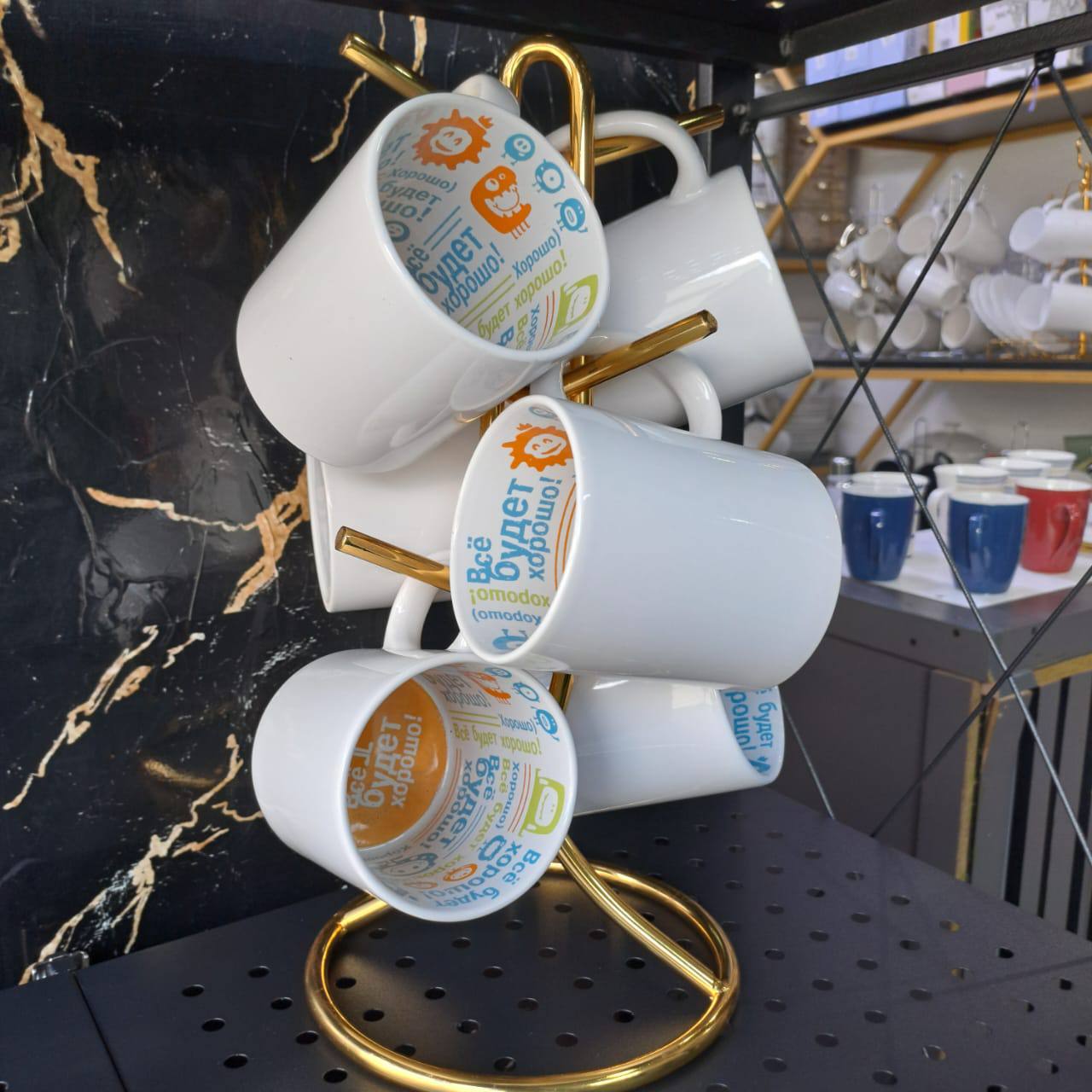 6PC  coffee/tea  cups 300ml