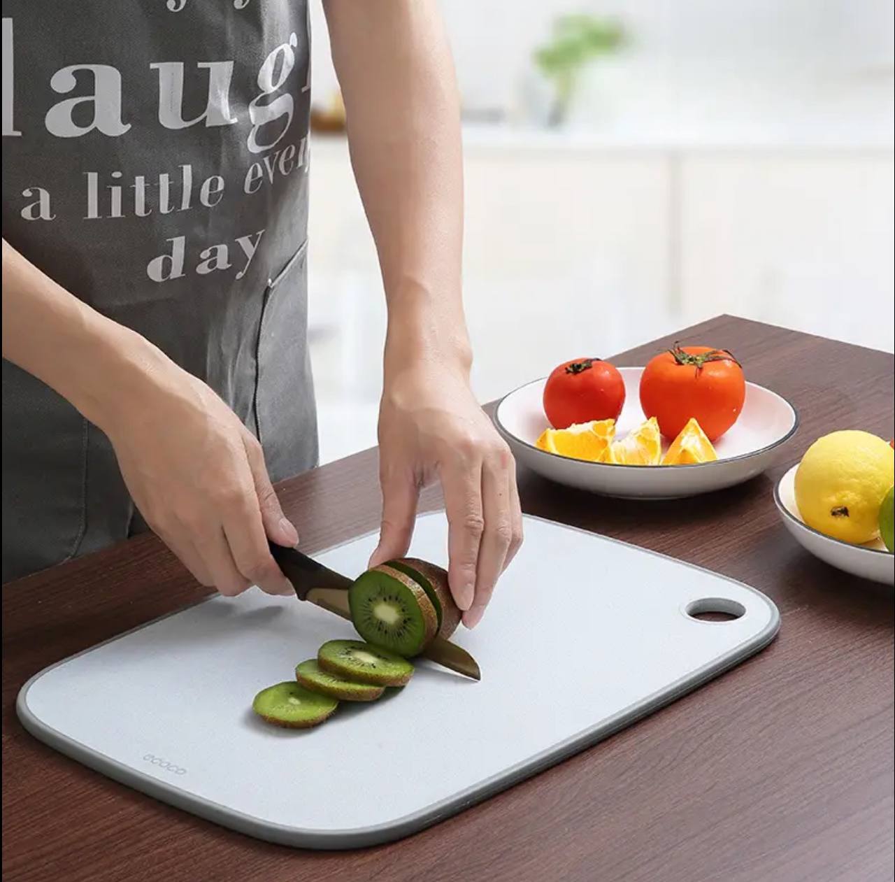 Eco friendly natural straw cutting board / chopping board