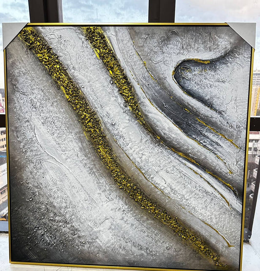 TEXTURED CANVAS OIL PAINTING
