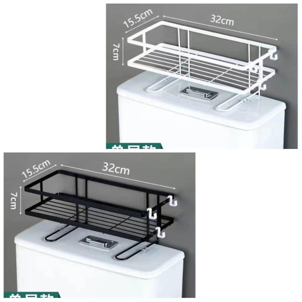 Over the toilet rack 1 tier rack