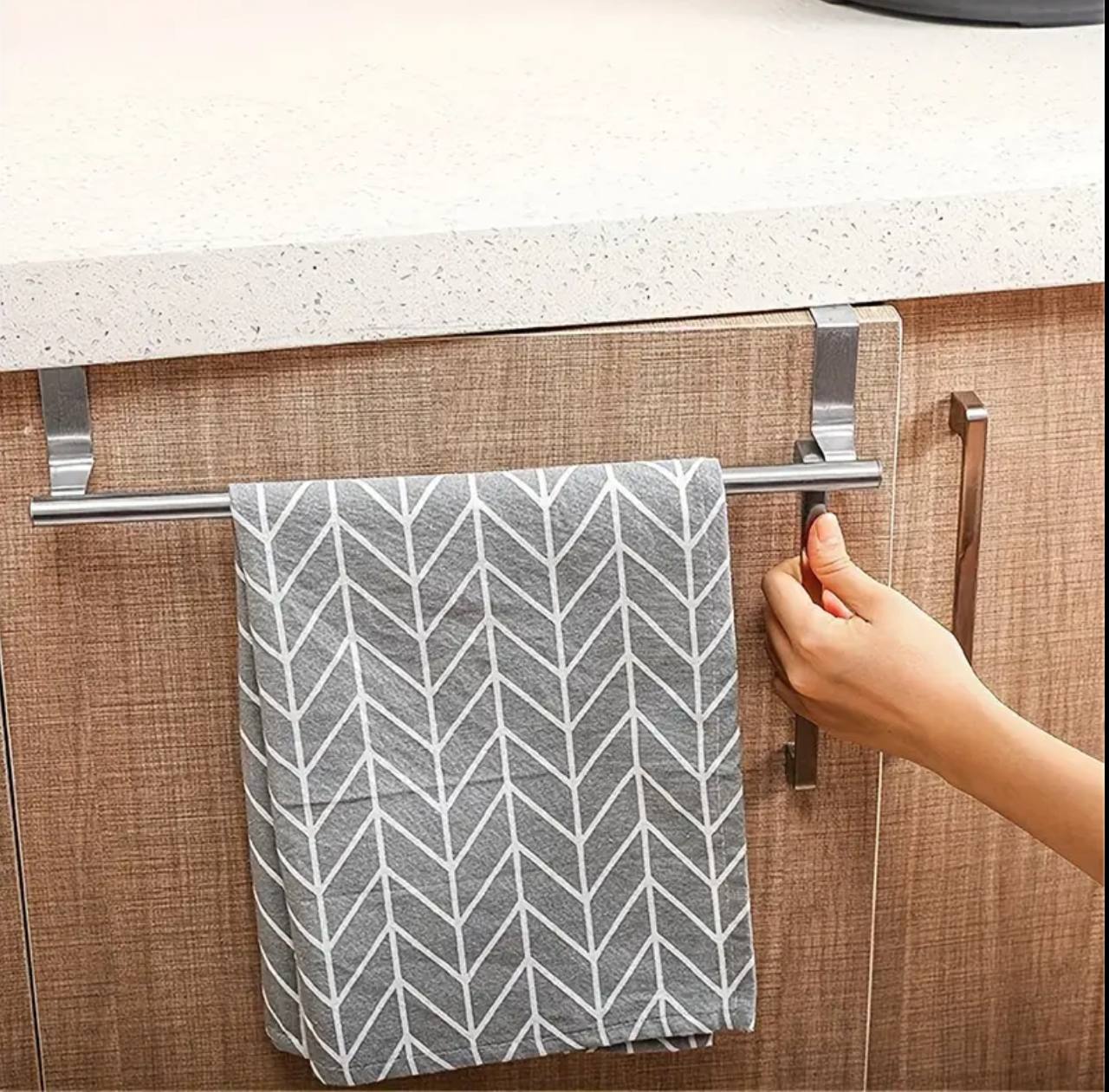 Stainless Steel Kitchen cabinet door storage rack