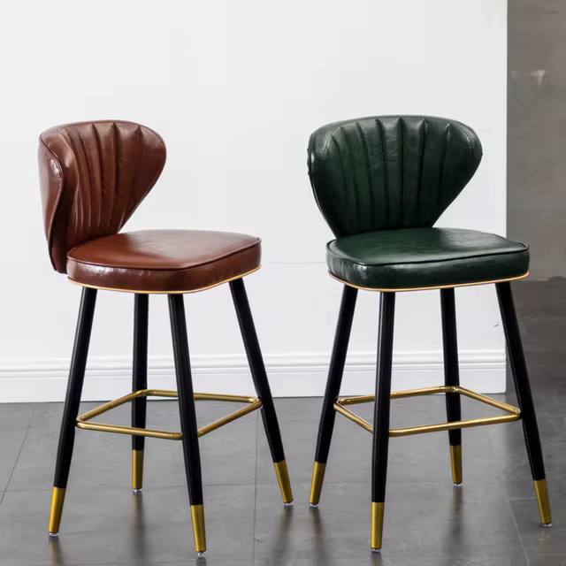 Bar Stool Counter Stool Backrest High Chair