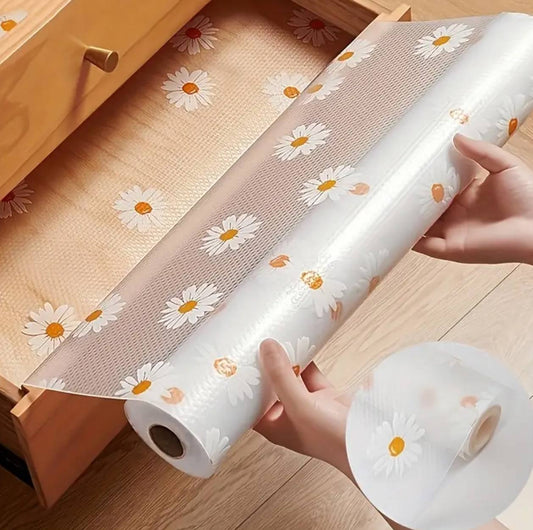 Daisy pattern Kitchen drawer liners
