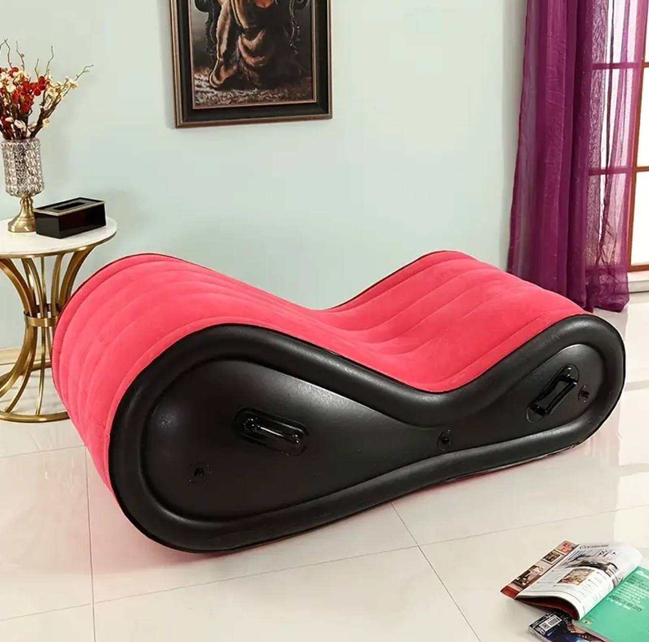 Multi-Purpose Inflatable Sex Lumbar Cushion