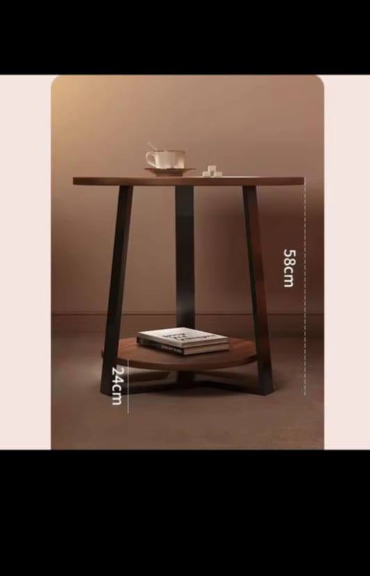 Eye-catching luxury double layered coffee side table