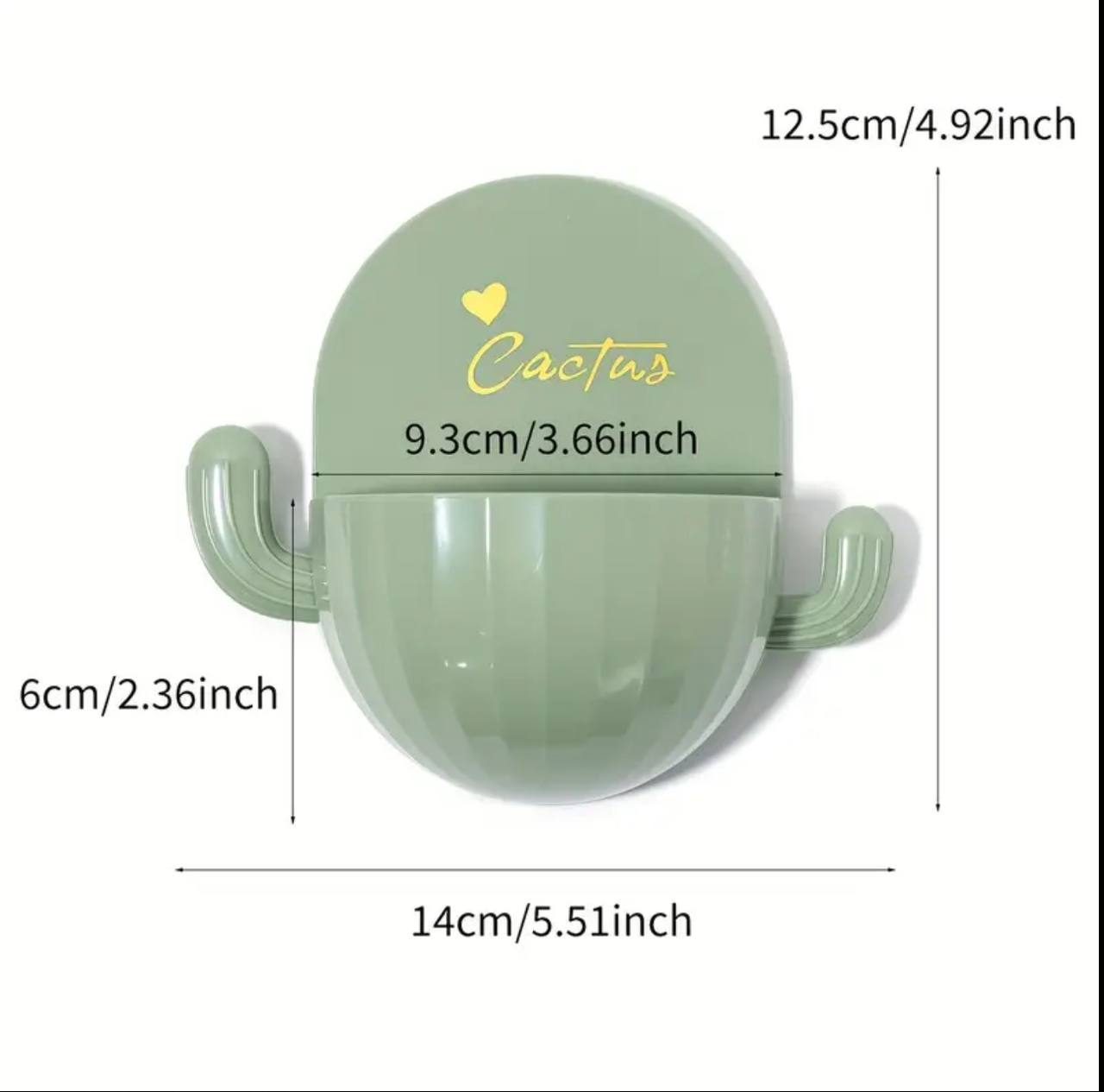 Wall Mounted Bathroom Container Holder with Hooks