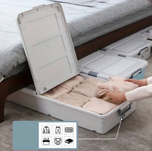 Underbed storage Organizer*
With Wheels