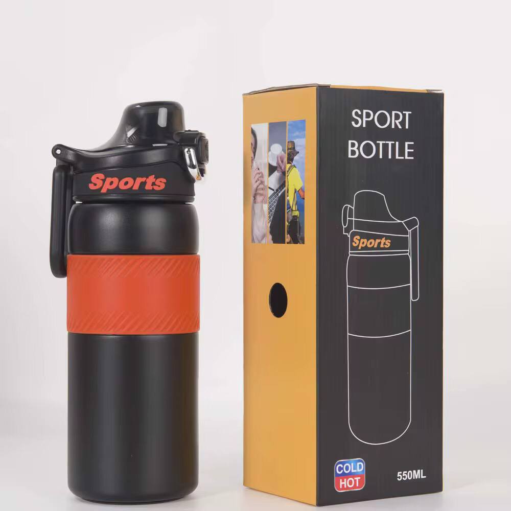 Stainless steel double wall 750ml Amszm sport  thermocup bottle