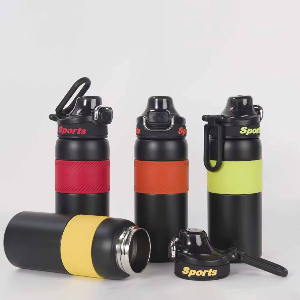 Stainless steel double wall 750ml Amszm sport  thermocup bottle