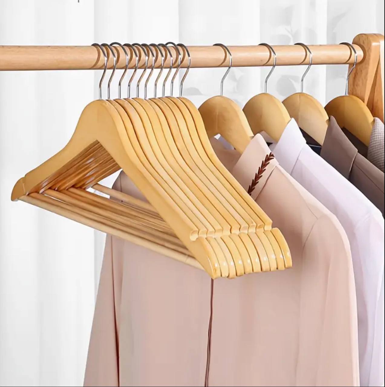 6Pcs set High grade plastic Clothes Hangers