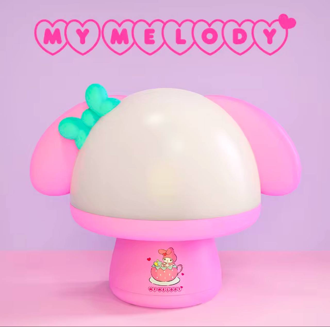 Mushroom Starry Sky Lamp, with kids melodies