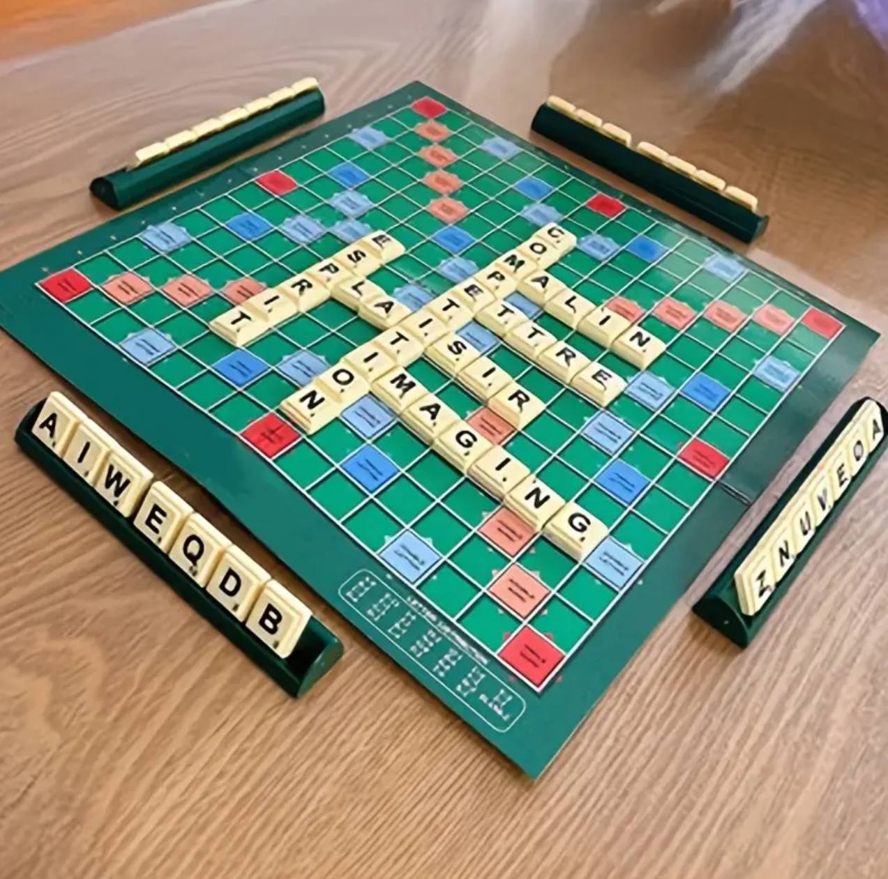 Scrabble board game