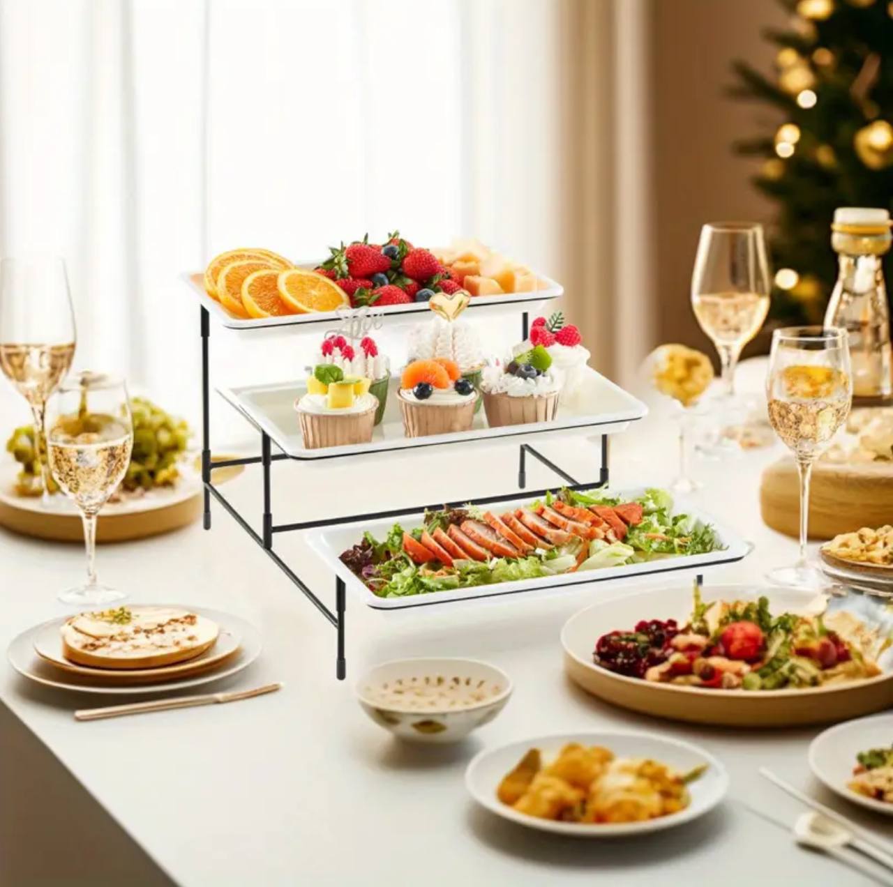 Layhit  3 Tier Serving Stand Set
