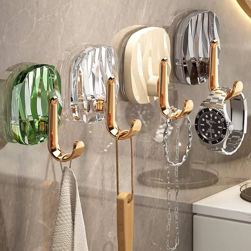 Luxury punch free multifunctional wall hooks