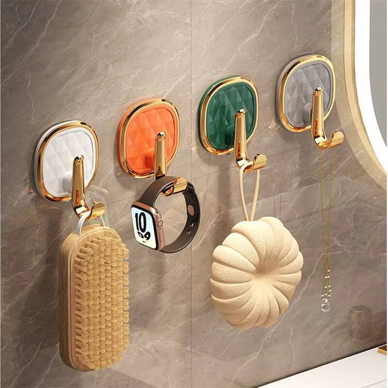 Luxury punch free multifunctional wall hooks