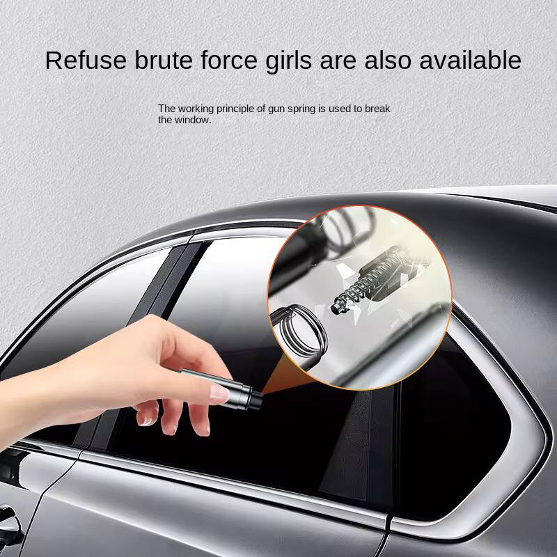 2in1 emergency safety hammer