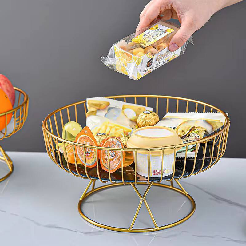 Fancy decorative fruit basket/stand