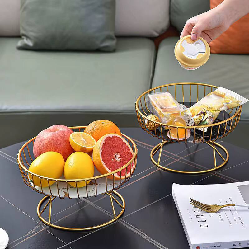 Fancy decorative fruit basket/stand