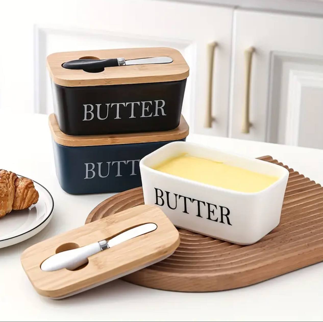 Ceramic Butter Set
