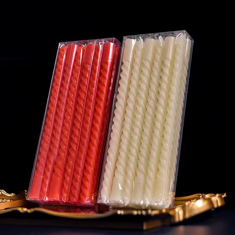 Set of 4 Dinner Candles.