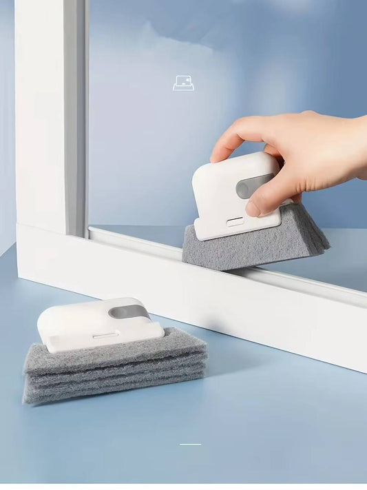 Creative multilayered groove cleaning double sided brush