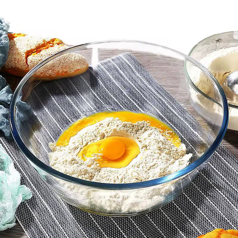 High borosilicate Glass Bowls 
Perfect for baking/serving.
Very good quality