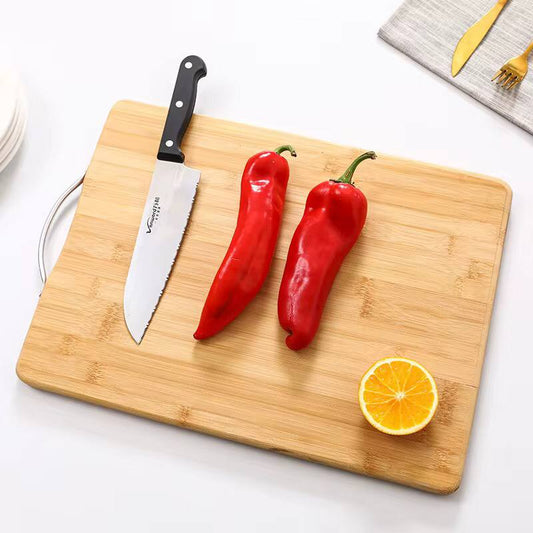 Hard Big size  1.8cm thick wooden bamboo chopping board