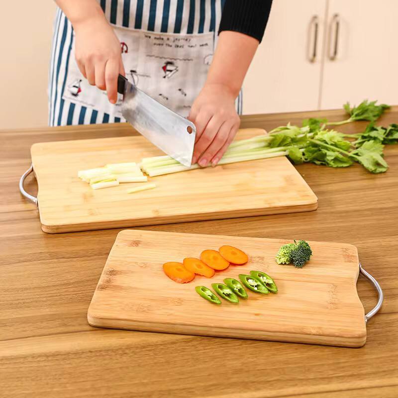 Hard Big size  1.8cm thick wooden bamboo chopping board
