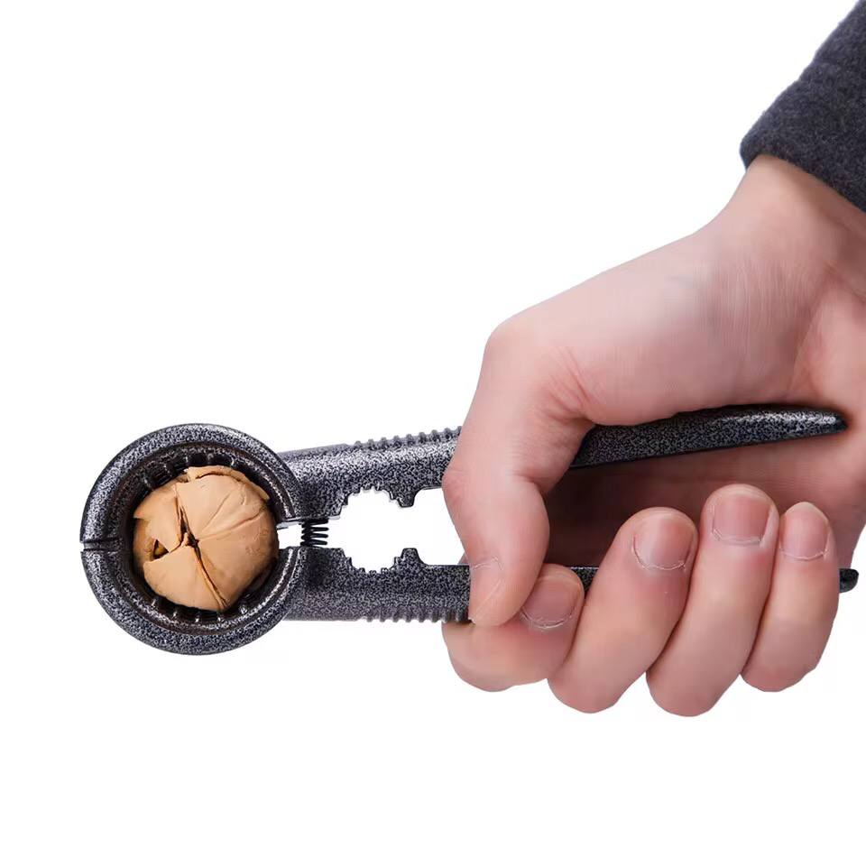 Black Cast iron walnut pliers