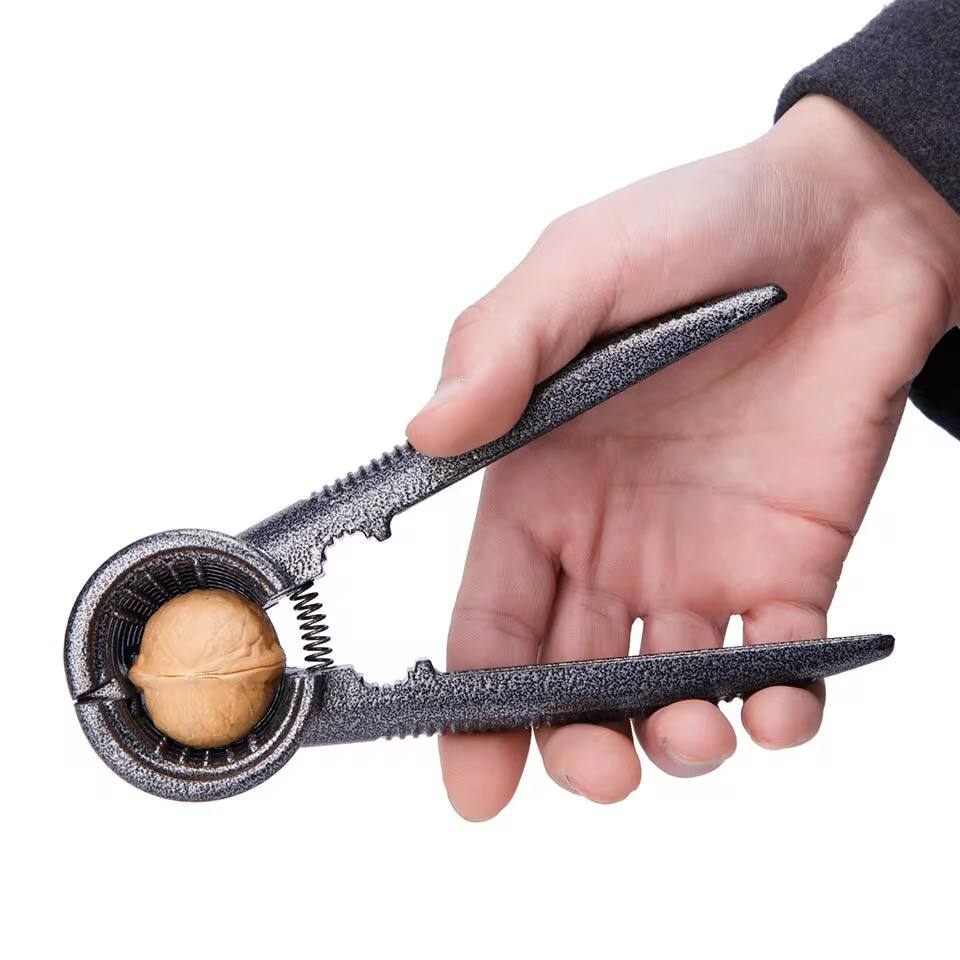 Black Cast iron walnut pliers