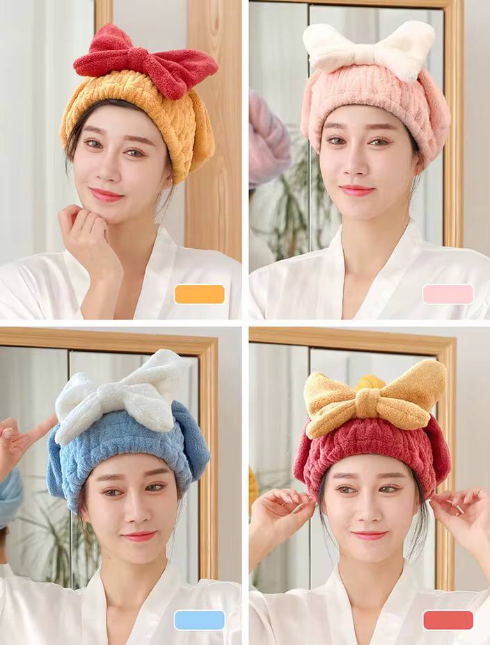 stretching velvet hair cap cover