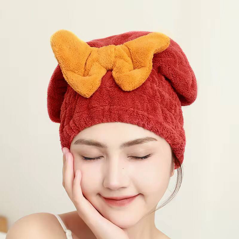 stretching velvet hair cap cover