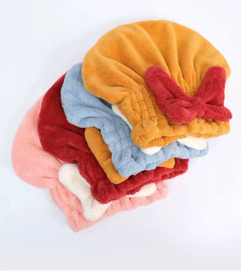 stretching velvet hair cap cover